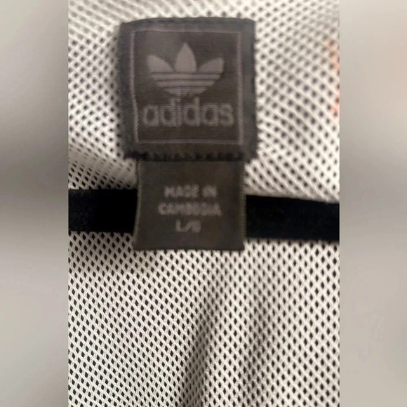 Vintage deadstock Adidas “jam MasterJay”nylon lightweight oversized jacket L - Picture 4 of 8